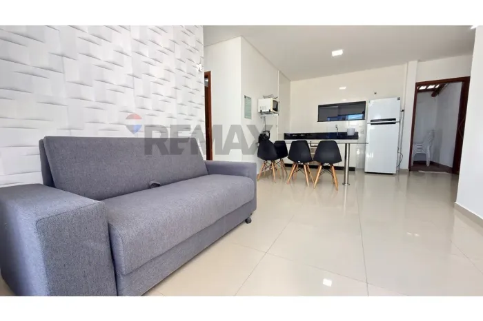 Apartamento Mobiliado com 2 Suítes para Locação Anual em Taperapuã Porto Seguro/BA
