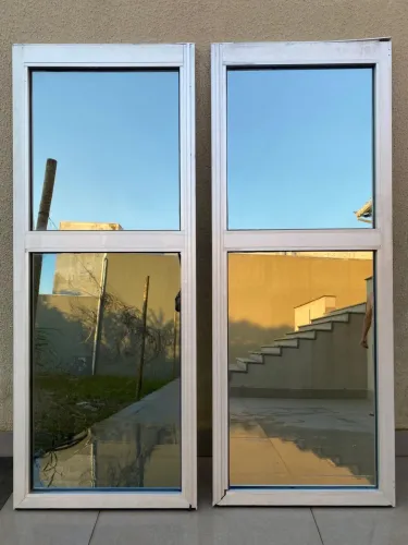 13 PORTAS DE ALUMÍNIO NO VÍDRO ESPELHADO