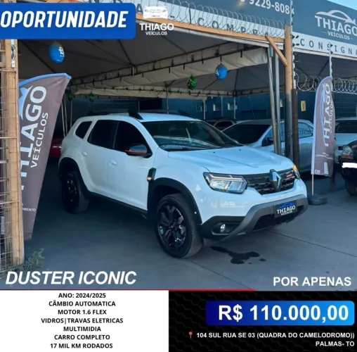 Renault Duster Iconic Plus 1.6 16V Flex Aut. 2025