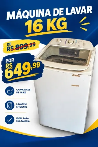 Máquina de lavar 16 kilo