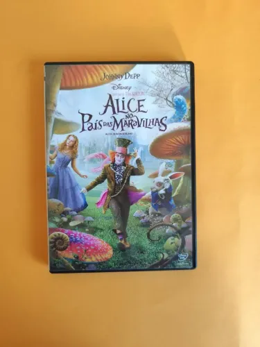 Dvd alice no pais das maravilhas 