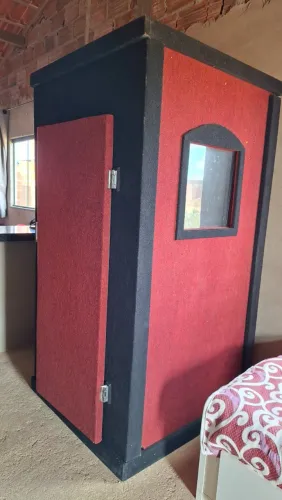 Cabine Acústica para Locução Profissional Desmontável