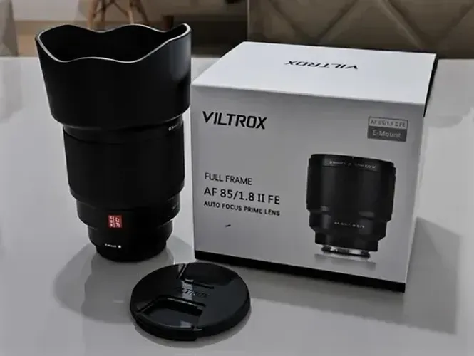 Lente Viltrox 85mm F1.8 Fe Stm Foco Automático Sony Full Frame