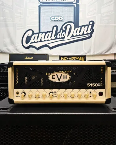 Amplificador Valvulado Evh 5150 Iii V2 50w Ivory P/ Guitarra