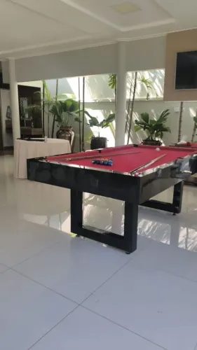 Sinuca pebolim tênis de mesa  