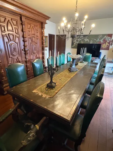 Mesa estilo colonial 14 lugares