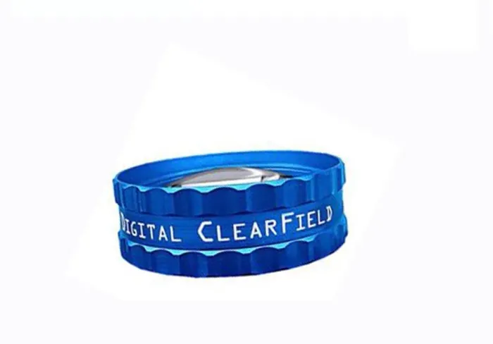 Lente oftalmológica Volk ClearField Azul