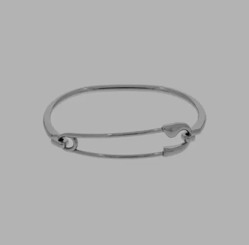 Pulseira Bracelete de Alfinete Fixa - Nova