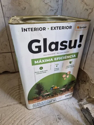 Tinta Fosco Gelo Glasu 18l lata fechada!