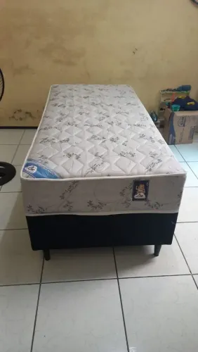 Cama Solteiro Unibox Esmeralda