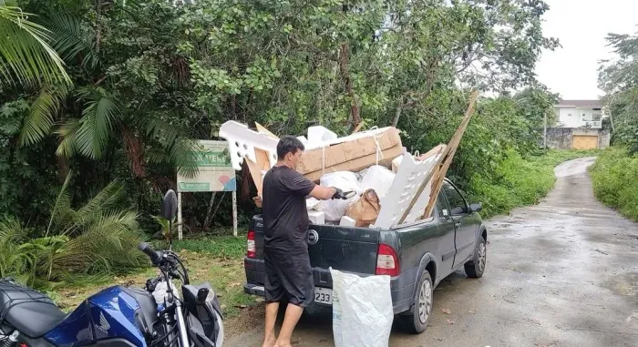 Retirada de entulho