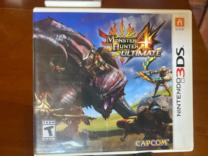 Monster Hunter 4 Ultimate Nintendo 3DS Original + Caixa