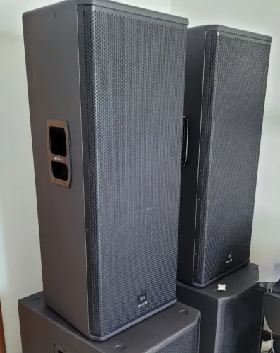 VENDO CAIXA ACUSTICA JBL MRX625 NOVOS (PAR) 