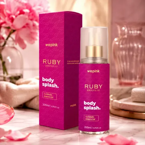 body splash ruby rhodolite desodorante colônia 200ml - wepink