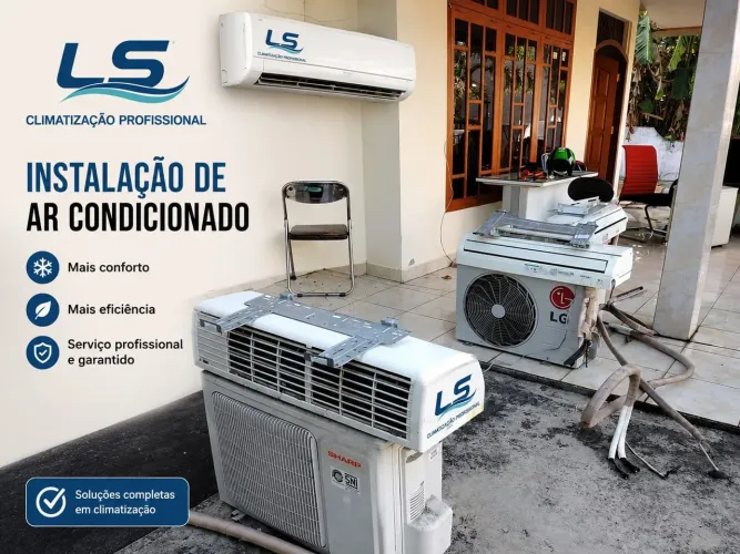 Instalador de Ar Condicionado e Sistemas de Climatização Comercial. 