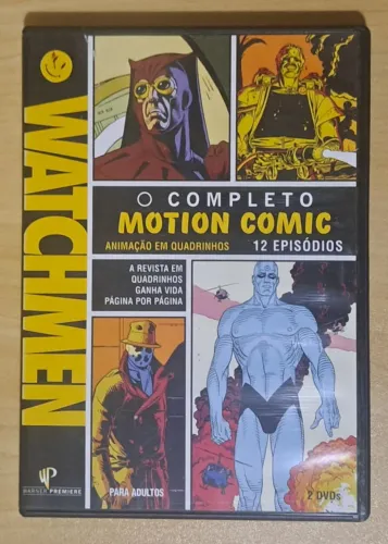DVD duplo Watchmen original Motion Comic