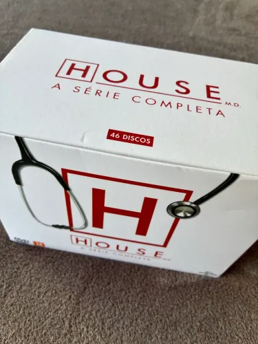 Box DVD House M.D. A Série Completa 46 Discos