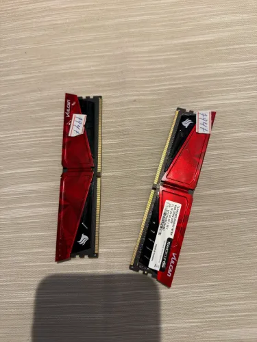 16gb memória ram (2x8) Vulcan T-Force 3200 DDR4