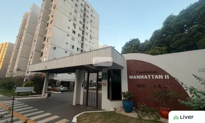 Apartamento com 2 Quartos Para Aluguel | Res Manhattan 2 | Vila Alpes | Goiânia-go