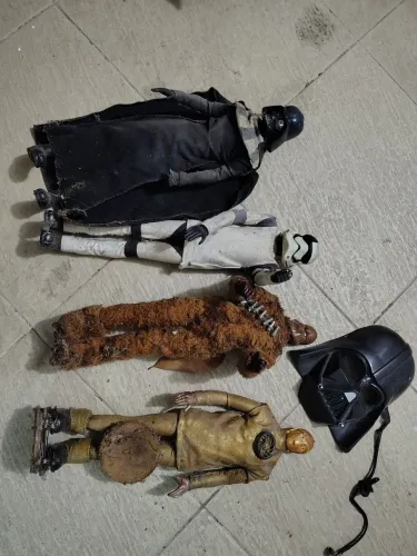 Bonecos star wars artesanais