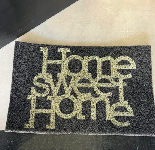 Capacho Home Sweet Home 60x40 cm - Excelente Estado