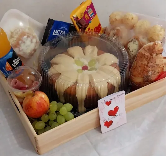 Cestas de café da manhã dia das mães 