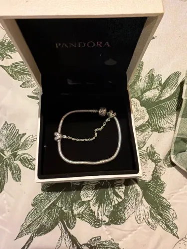 Pulseira Pandora Original Com Feixo