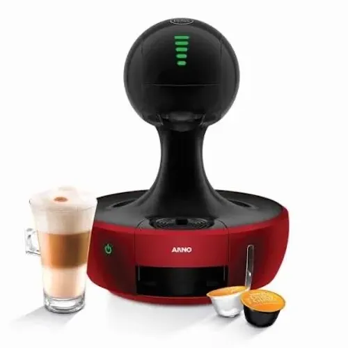 Cafeteira Arno Dolce Gusto Drop PJ350554 - Vermelha - 110V