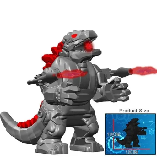 Godzilla miniatura de coleção 8cm Big figure Minifigure Bazuca-Godzilla Vs Kong