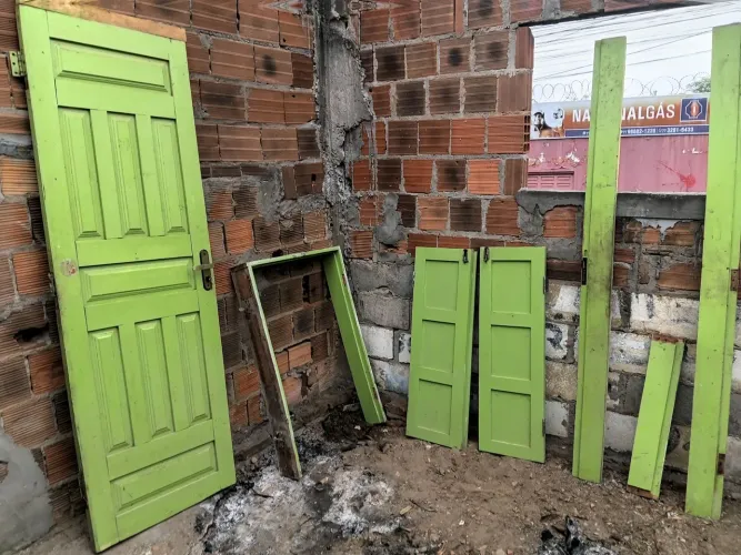 Porta Janela e caixão!