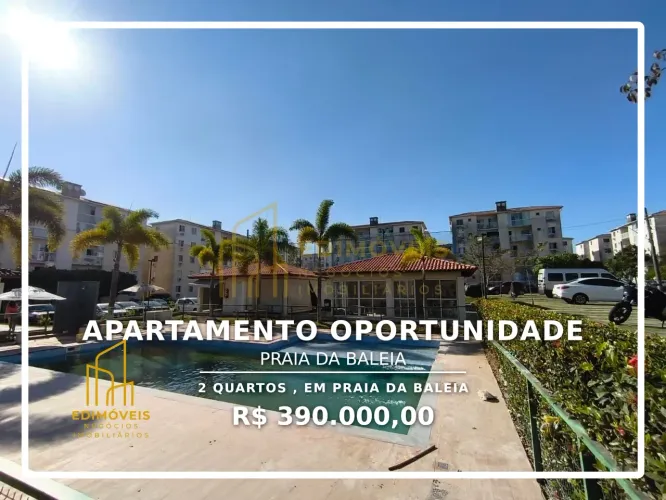 Oportunidade única: apartamento completo na Praia da Baleia!