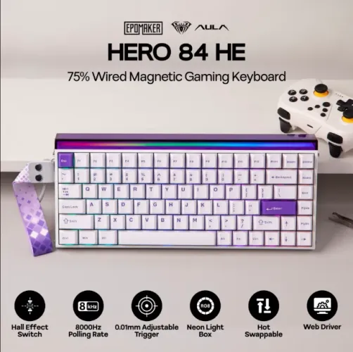 Teclado Magnetico Aula hero84 HE