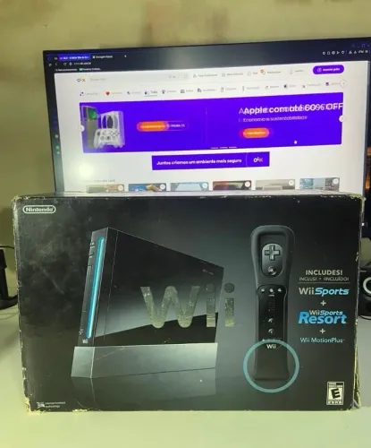 NINTENDO WII NA CAIXA