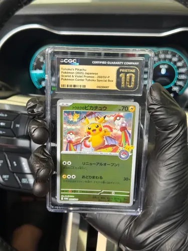 Pikachu TOHOKU'S | CGC 10 | Pristine | Pokémon | JP | Slab