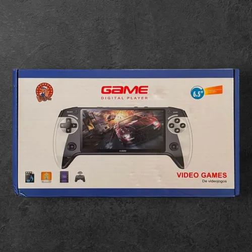 Video Game Portátil Retrô Tela 6.5" A-8260 - Novo na Caixa
