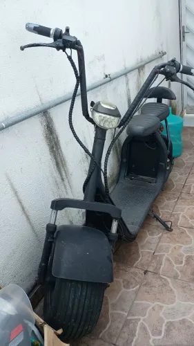Scooter elétrica x7 usada COM DEFEITO 