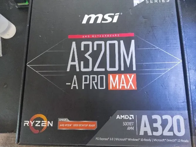 PLACA MÃE MSI A320M-A PRO MAX