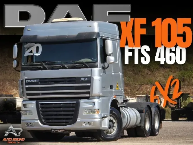 DAF XF 105 460 6x2 2020 Teto Alto Automático Geladeira