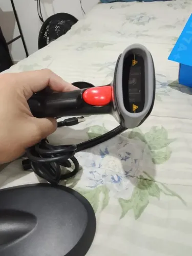 Leitor de Código de Barras a Lazer com suporte
