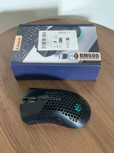 Mouse Gamer Sem Fio Recarregável K-Snake BM600