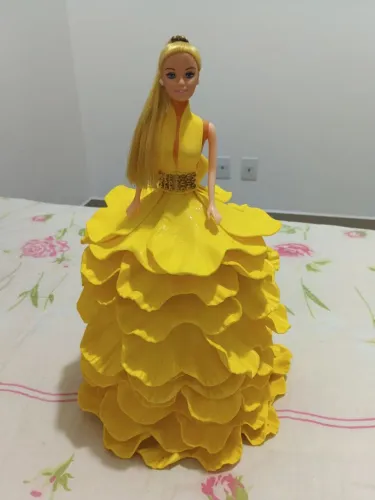 Barbie porta assessórios artesanal