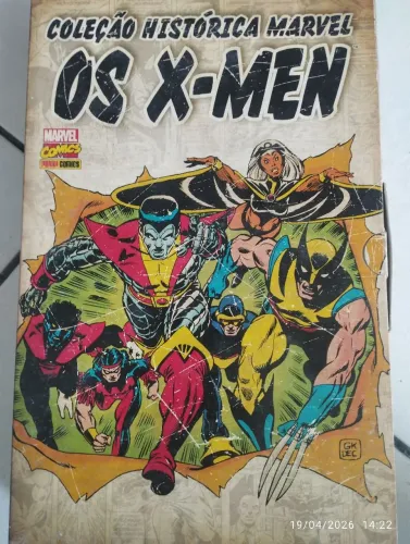 HQ quadrinhos Marvel Coleção Histórica Marvel Os X-Men
