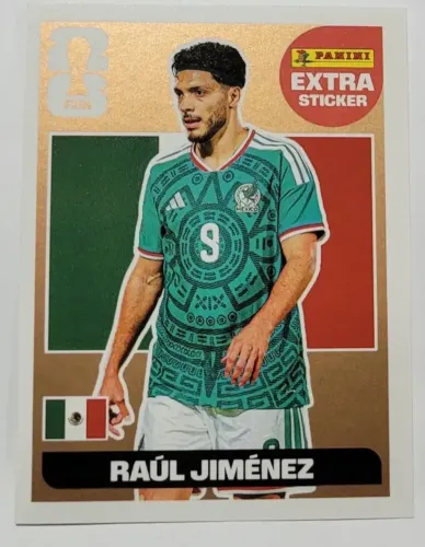 Figurinha Extra Legend Bronze Raul Jimenez Copa 2026