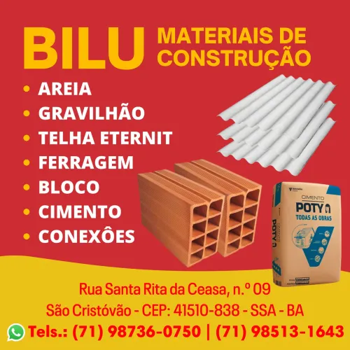 ? MATERIAIS DE CONSTRUÇÃO COM OS MELHORES PREÇOS DA BAHIA