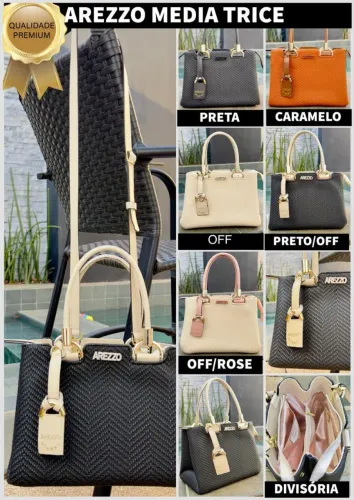Bolsa Feminina Estilo Tote Arezzo Giorno Média - Design Moderno | Elegante e Espaçosa