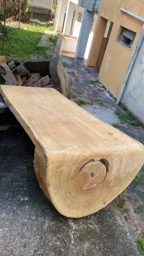 Mesa Cascata Borda Organica e Reta A PRONTA ENTREGA