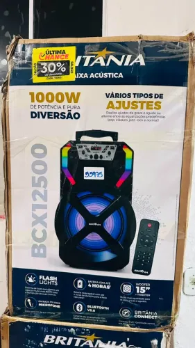CAIXA APLIFICADA BRITANIA 1000W
