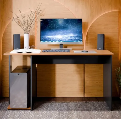 Mesa Gamer Com Suporte CPU MDF MDP - Nova (Embalada)