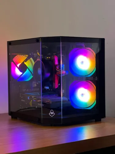 PC Gamer Ryzen 5 + RX 6600 8GB + 16GB RAM + SSD 1TB + HD 1TB