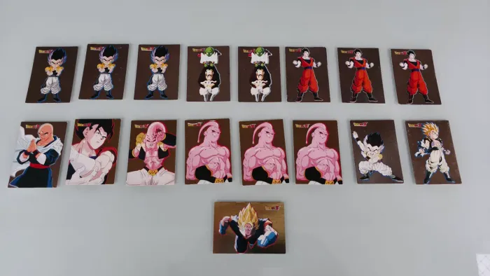 17 Cards DBZ Conrad Cromados